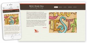 Betsy Ehlen Hall website by lobstervine