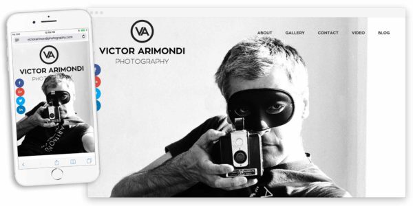 victor arimondi website by lobstervine