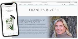 Frances Rivetti Author website by lobstervine
