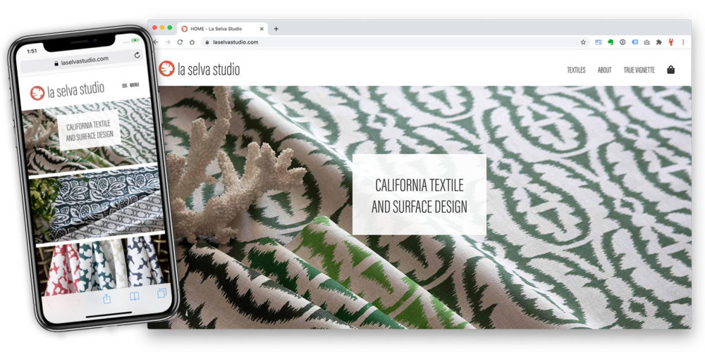 la selva studio website by lobstervine