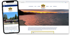 the crown motel tahoe website by lobstervine