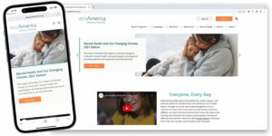 ecoAmerica website development by Lobstervine